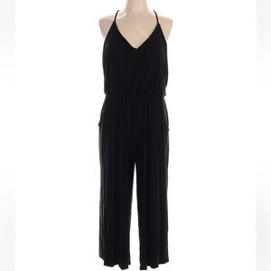 SOMA halter built in bra crop jumpsuit